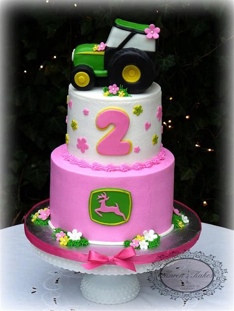 John Deere Decorated Cake By Karens Kakes Cakesdecor