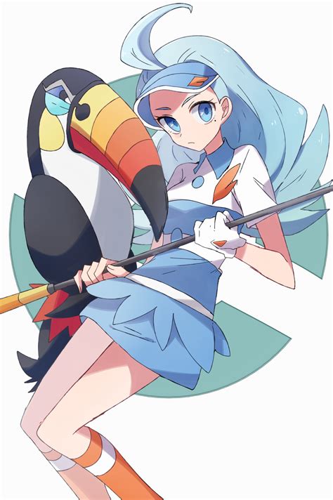 Kahili And Toucannon Pokemon And More Drawn By Nanashiba Banntlla