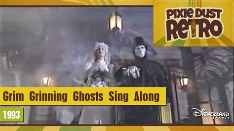 Disneyland Paris Grim Grinning Ghosts Sing Along At Phantom Manor YouTube