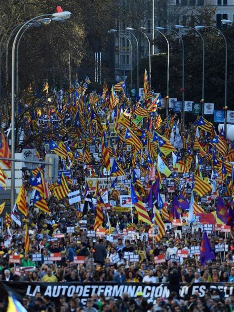 Fotos La marcha independentista en Madrid en imágenes El Correo