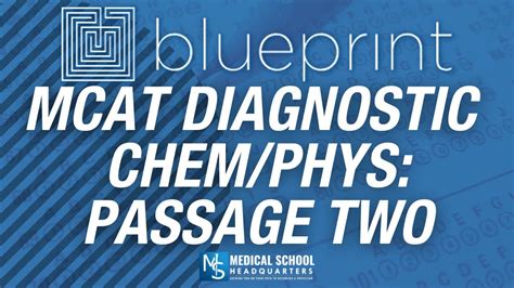 Blueprint Diagnostic Chem Phys Passage 2 The MCAT Podcast Ep 262