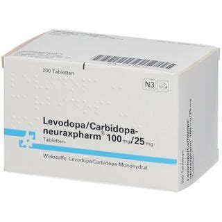 Levodopa Carbidopa Neuraxpharm Mg Mg St Mit Dem E Rezept