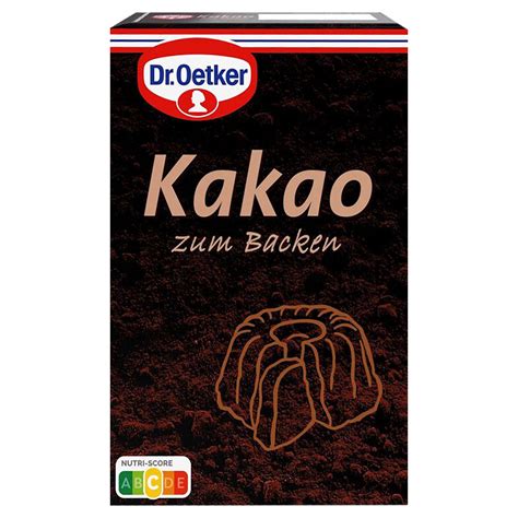 Dr Oetker Chocolate Chunks Oder Kakao Zum Backen G Aldi S D