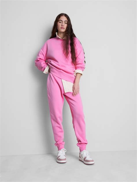 Womens Pink Cuffed Skinny Joggers | Primark