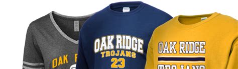 Oak Ridge High School Trojans Apparel Store Prep Sportswear