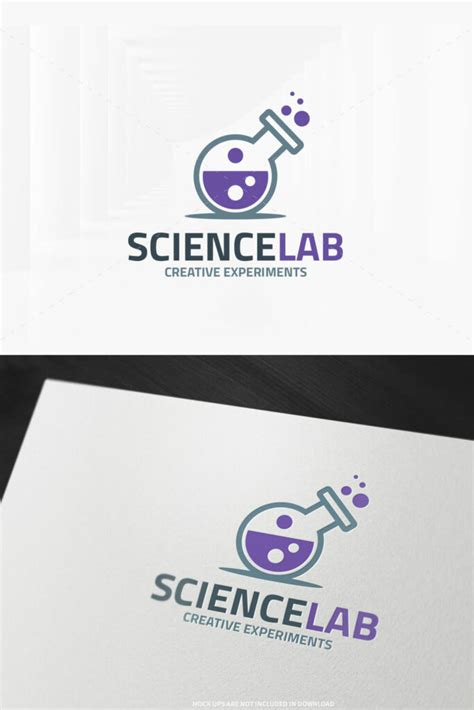 Science Lab Logo Template – MasterBundles