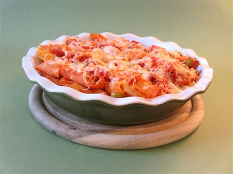 Gratin De Pâtes à La Purée De Tomate Et Au Jambon Blanc Diet