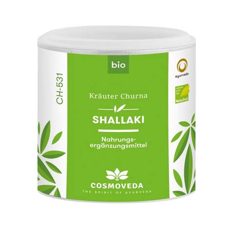 Cosmoveda BIO Shallaki Churna 100 G Shop Apotheke