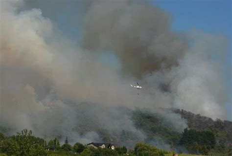 Medios Aéreos Y Terrestres Intervienen En La Extinción De Un Incendio En San Andrés De Montejos