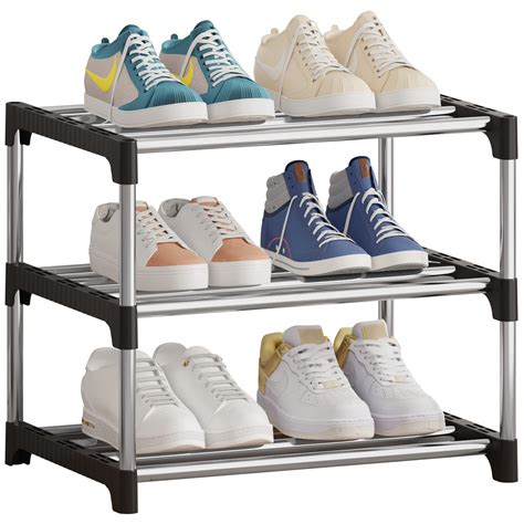 Buy Niawecansmall Shoe Rack Stackable Shoe Rack Tier Footware