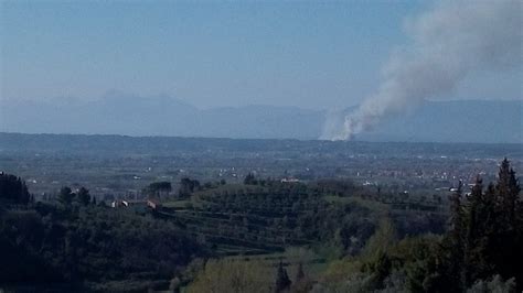 Brucia Un Bosco A Fucecchio In Arrivo Elicottero Dalla Regione