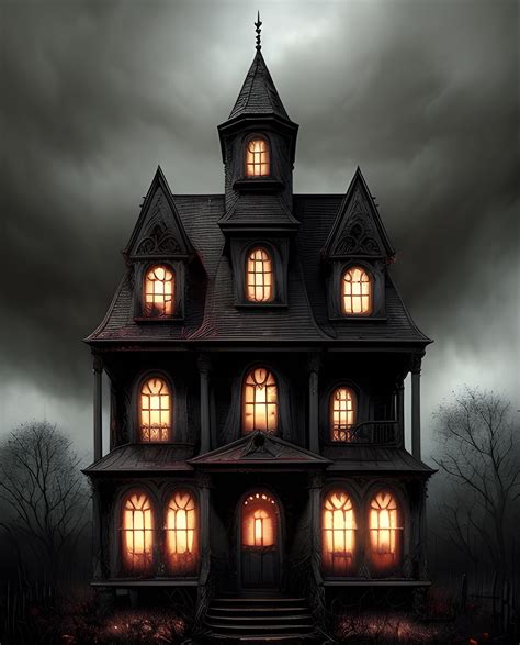 Yet Another Spooky House By Dubbedemotions On Deviantart