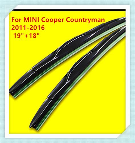 Section Rubber Windshield Wiper Blade For Mini Cooper Countryman