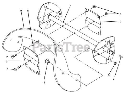 Toro 38191 Ccr 1000 Toro Snow Thrower Sn 059000001 059999999