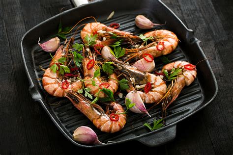 Gambas BIO à la plancha