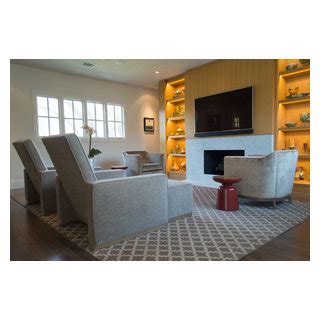 My Houzz Dallas Cottage Expands Into A Live Work Home Home Theater