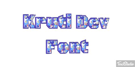 Kruti Dev Font Font Animated Logo Designs