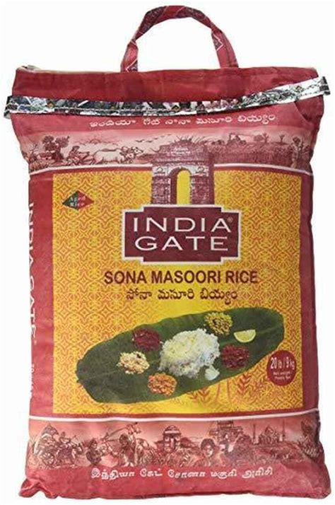 Buy India Gate Sona Masoori Rice 20 Lbs Sold By Quicklly Edison