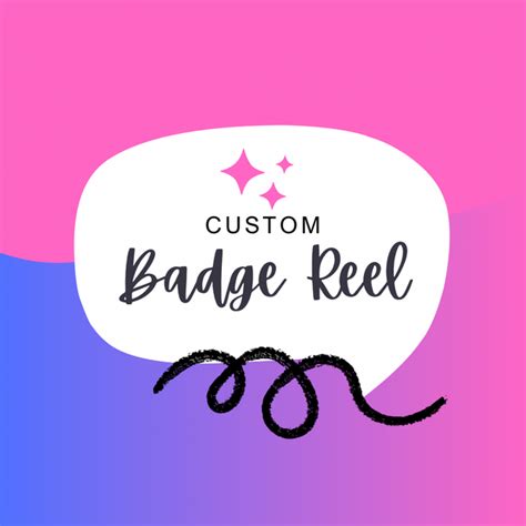 Custom Badge Reel Pookie Bear Cuties