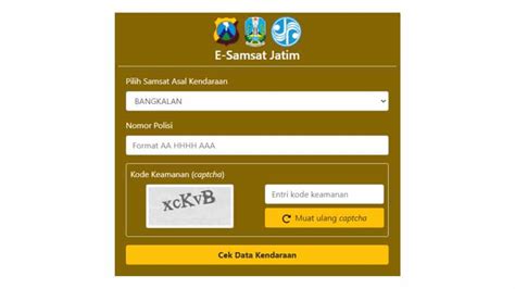 Cara Bayar Pajak Mobil Online Jawa Timur Via E Samsat Jatim