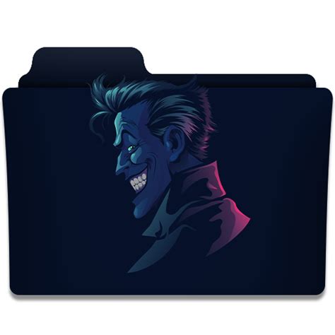 Joker Folder Icon By Akila550 On Deviantart