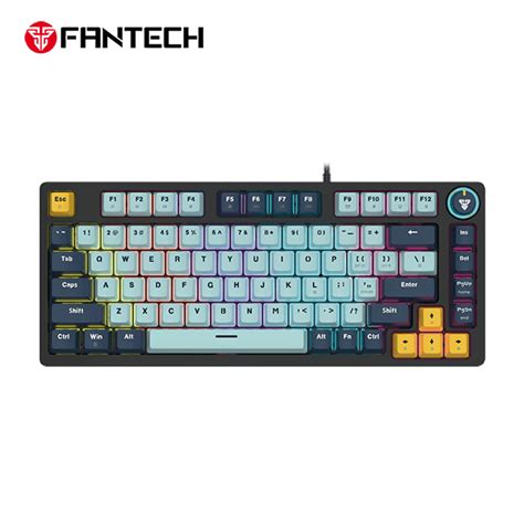Fantech MK875 V2 Atom 81 Hot Swappable Mechanical Keyboard Sky Blue