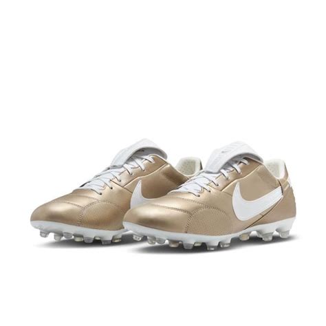 Nike Premier Iii Fg Dor Blanc Unisportstore Fr