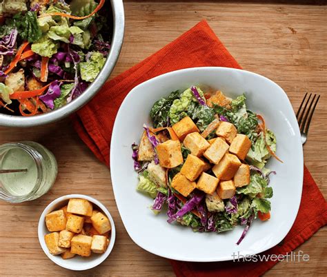 Buffalo Ranch Caesar Salad My Darling Vegan