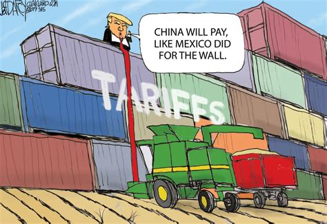 Who Pays For Trump Tariffs Darcy Cartoon Cleveland