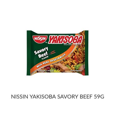 Nissin Yakisoba G Savory Beef Spicy Chicken Spicy Calamansi