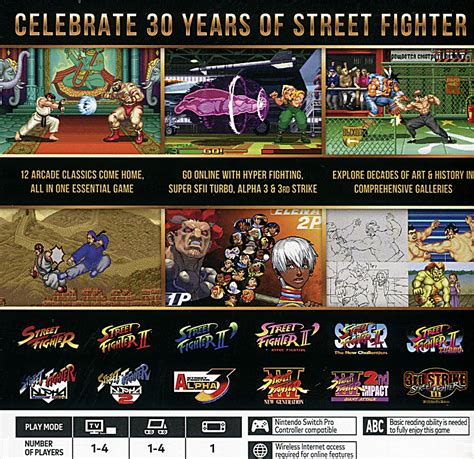 Street Fighter Th Anniversary Collection Switch