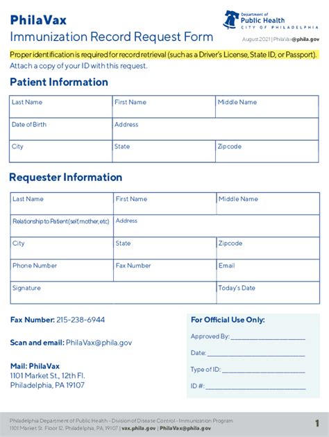 Fillable Online Azdhs Govasiis Request Formimmunization Record