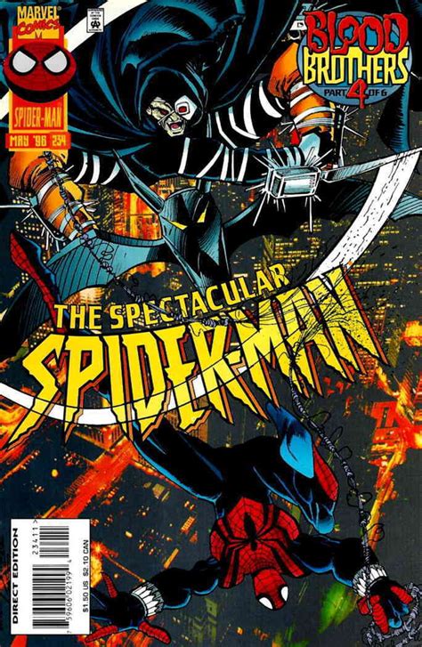 Spectacular Spider Man The Fn Marvel Blood Brothers Comic