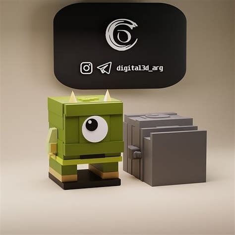 MIKE WAZOWSKI BRICKHEADZ 3D Model 3D Printable CGTrader