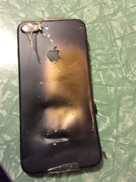 More Photos Of “exploded” Iphone 7 Available Apple Already Investigating