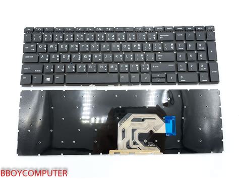 HP Keyboard คยบอรด HP Probook 450 g6 455 g6 455r g6 TH EN bboycomputer