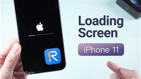 How To Fix Iphone 11 Stuck On Loading Screen With Tenorshare Reiboot Youtube