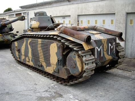 Char De Bataille Renault B 1bis French Heavy Tank Ww Ii At The Musée