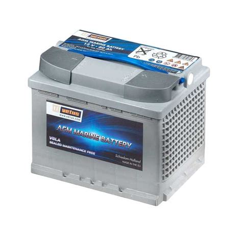 Vetus AGM Batterie 12V 60Ah VEAGM60