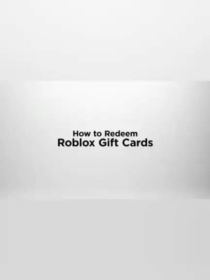 Como Resgatar O Cart O Presente Roblox