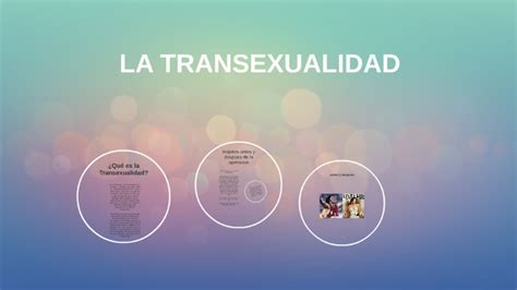 ¿qué Es La Transexualidad By Santiago Hurtado