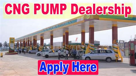 CNG Pump Dealership Advertisement 2024 Filling Station HPCL Adani IGL