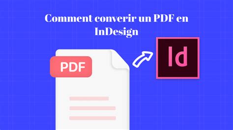 Comment Convertir Ou Importer Un Pdf Dans Indesign Updf