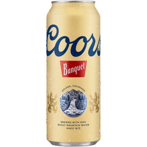 Coors Banquet Lager Beer Single Can Fl Oz Qfc