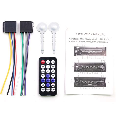 1 Lärm Auto Radio MP3 Spieler Bluetooth Stereo Spi Grandado