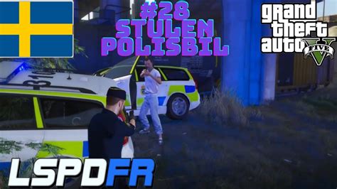 POLIS I GTA PÅ SVENSKA 28 STULEN POLISBIL YouTube