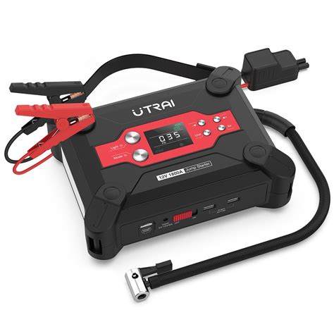 UTRAI Jump Starter With Air Compressor UTRAI Jstar 6 1800A Car Battery