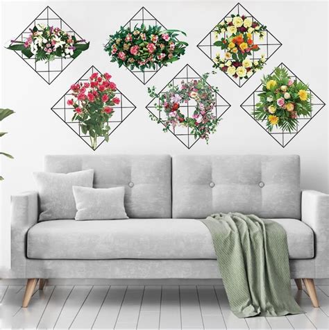 Awesome Floral 3D Wall Decor stickers! (Pack of 6) – BaBivaStore