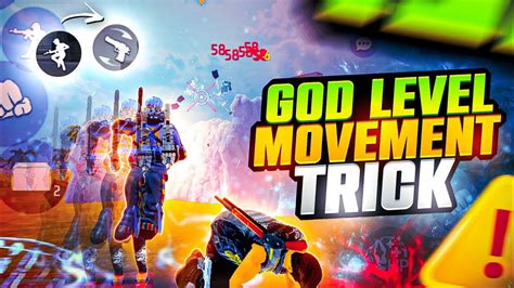 God Level Movement Trick How To Increase Movement Speed In Free FIre