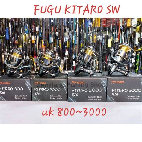 Jual REEL FUGU KITARO SW 800 3000 POWER HANDLE Shopee Indonesia